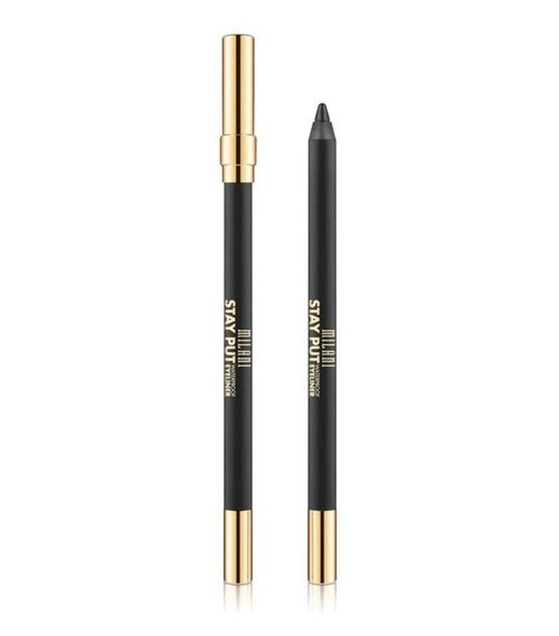 Milani Stay Put Waterproof Eyeliner Pencil - Long-Lasting, Smudge-Proof, 02 Stay With Slate