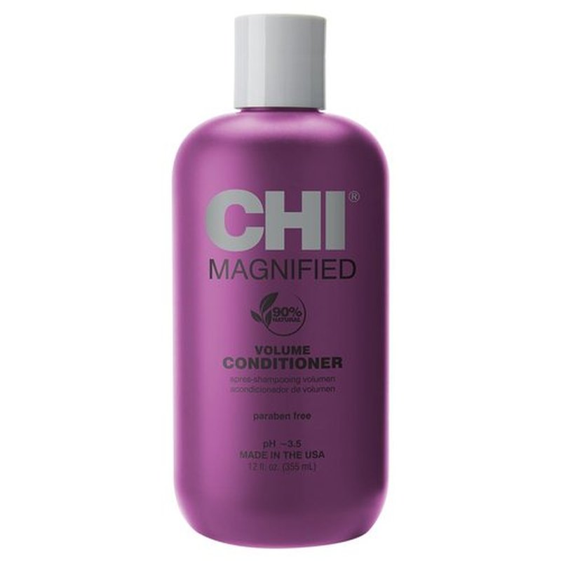 CHI Magnified Volume Conditioner - Boosts Volume, Strengthens & Hydrates Hair | Sulfate-Free, 12 Oz
