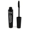 S.he Makeup Long Lash Black Mascara - Volumizing Formula for Dramatic Length