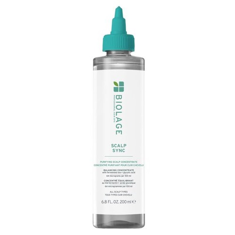 Biolage Scalp Sync Purifying Concentrate - Exfoliating Dry Scalp Treatment with Fermented Tea & Glycolic Acid