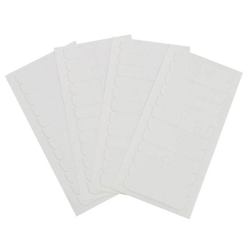 Full Shine Replacement Tape for Hair Extensions Tape in Double Sided Tape White 0.8cm*4cm 48pcs