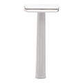 Rex Supply Co. Page Three Piece Double Edge Safety Razor – Aircraft, Ultra-Light CNC-Milled Razor for Men, Durable Travel Shaver Compatible with All Standard DE Blades