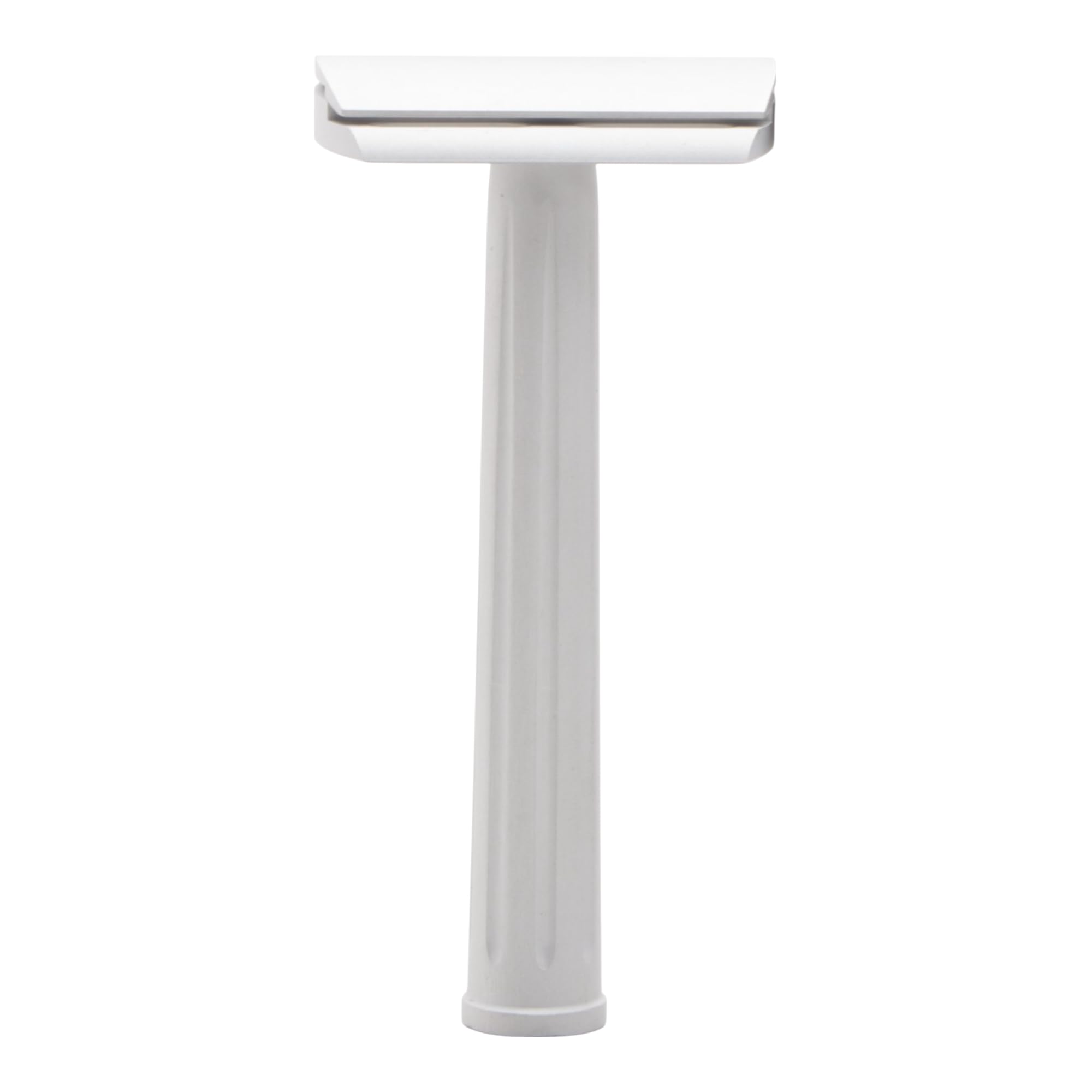 Rex Supply Co. Page Three Piece Double Edge Safety Razor – Aircraft, Ultra-Light CNC-Milled Razor for Men, Durable Travel Shaver Compatible with All Standard DE Blades