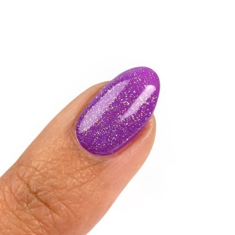Orly Nail Polish 'Just an Illusion' | Gold Holographic Glitter Topper Nail Lacquer from POP Lacquer Collection | 0.6fl oz