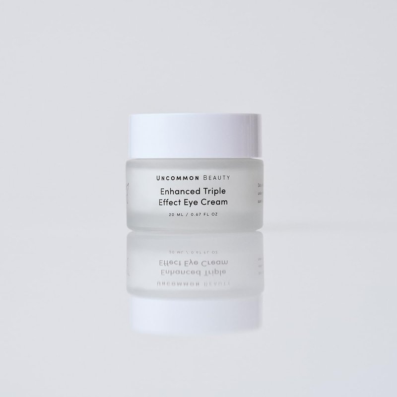 Uncommon Beauty Eye Cream - Triple Effect Anti-Aging Formula Reduces Fine Lines & Dark Circles - 0.67 FL OZ, Vegan & Cruelty-Free
