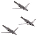 New Archery Products New Archery Products Slingblade 2 Ti 100 Grain Crossbow Hunting Stainless Steel Spin Tested Mechanical 3 Pieces Broadhead Set