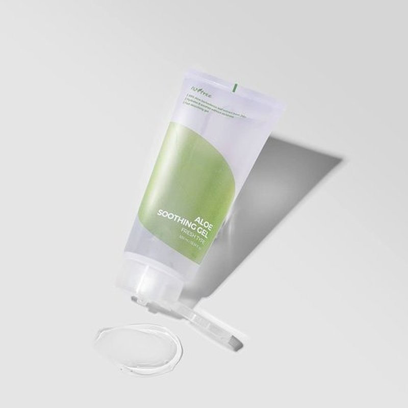 IsNtree Aloe Soothing Gel – 99% Jeju Aloe Vera for Face & Body | Lightweight Gel for Sensitive, Sun-Exposed, or Irritated Skin | 300ml / 10.14 fl oz | Fragrance-Free, Made in Korea