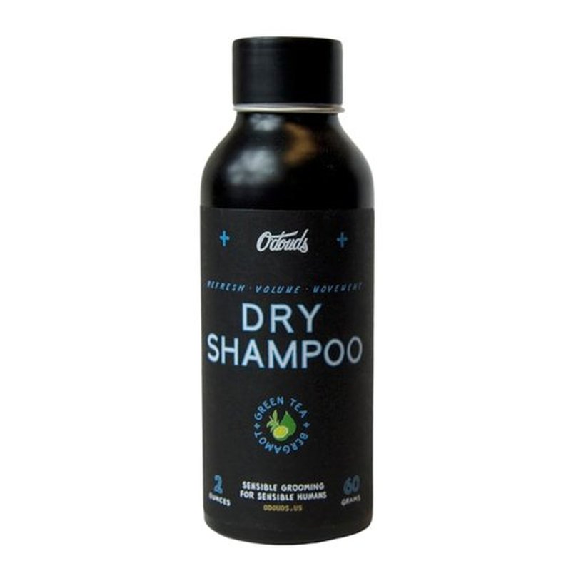 O'Douds Dry Shampoo Powder - Refreshing & Volumizing Formula with Green Tea & Bergamot - 2oz