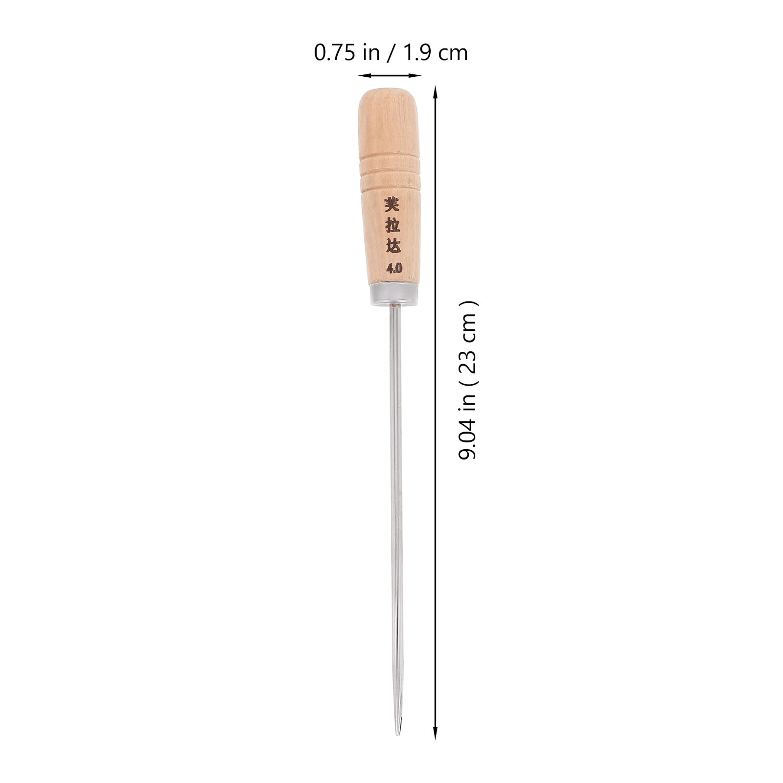 Angoily Stuffing Tool, Cotton Fillings Plug Awl with Wooden Handle Tool Stuffed Doll Filler DIY Toy Filling Device for Cotton Dolls Plush Toys Pillow Stuffer