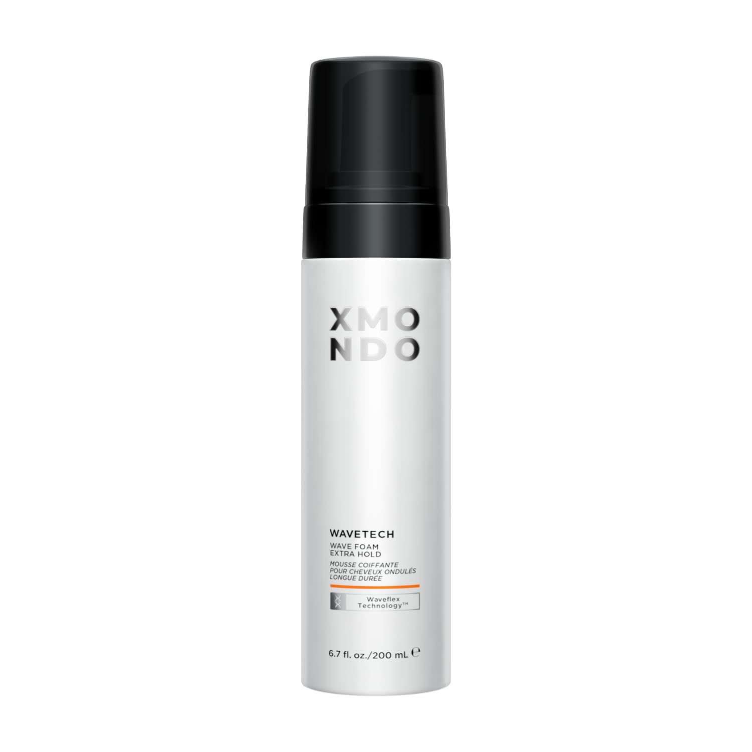 XMONDO Hair Wavetech Wave Foam - Extra Hold Vegan Formula with Pro-Vitamin B5, 6.7 Fl Oz | Anti-Frizz & Static Control