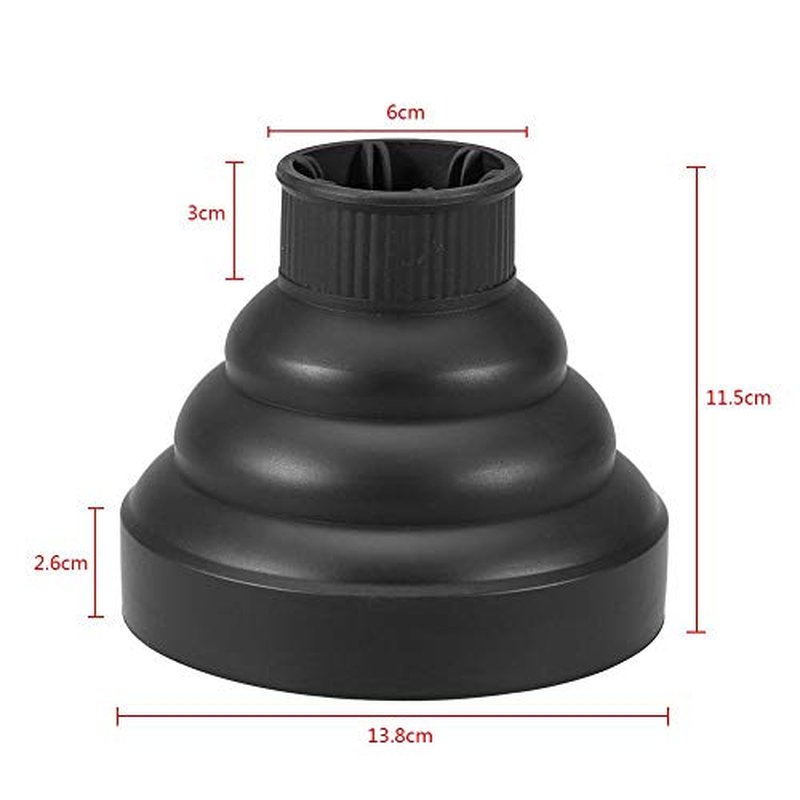 Universal Hair Diffuser - Frizz Control Attachment for 2.4-Inch Blow Dryers | Perfect for Curly & Thick Hair