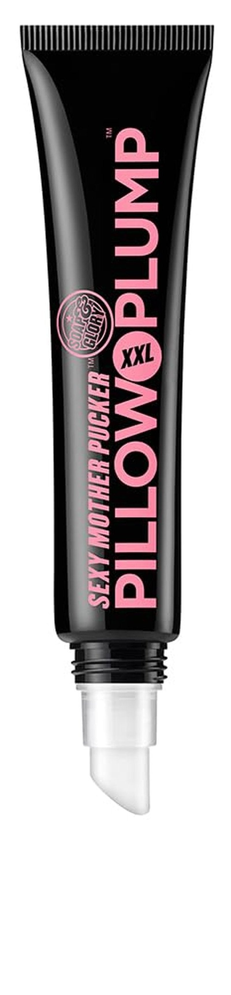 Soap & Glory Sexy Mother Pucker XXL Lip Plumper Gloss - High Shine Hydrating Vegan Formula - Clearvoyant (0.3 fl oz)