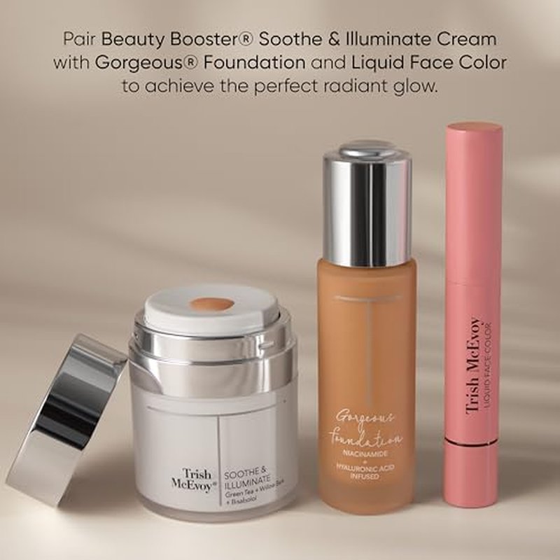 Trish McEvoy Beauty Booster Cream - Soothe & Illuminate for Radiant Skin | 1.7 oz