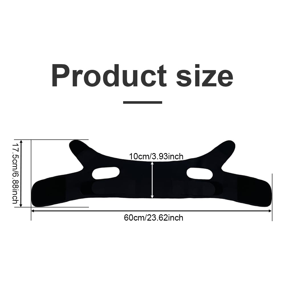 Face Lift Belt, Double Lift Face Lift Band, Comfortable VShaped Bandage Face Outline Lifting Facial Strap
