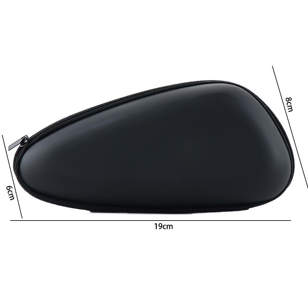 Leadigol Electric Shaver Case, Men's Travel Shaver Case Portable Shockproof Hard Razor Case Shaver Pouch EVA Hard Carrying Case for Razor Shaver