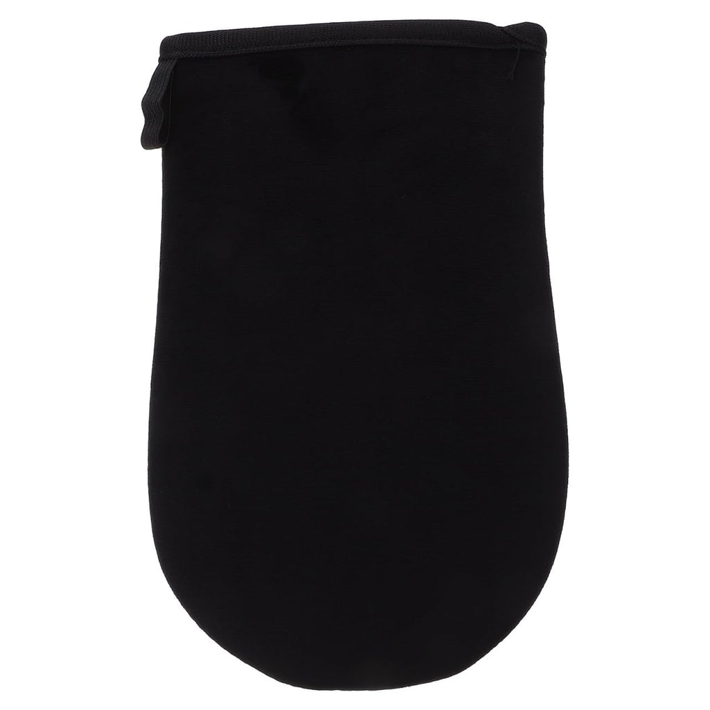 Frcolor Self Tanning Mitt Black Flocked Glove for Even Application of Body Lotion and Self Tanner Back Applicator Safe Sunless Tanning Tool