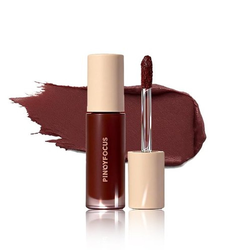 Skiennix 6-Piece Matte Lip Gloss Set - Velvet Finish for Autumn & Winter | Long-Lasting Formula