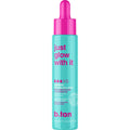 b.tan Dark Self Tanning Drops for Face & Body | Just Glow With It - Gradual Fake Tan Bronzing Serum Drop, Tanner Infused with Hydrating Skincare, Hyaluronic Acid, Men & Women, 1.3 Fl Oz