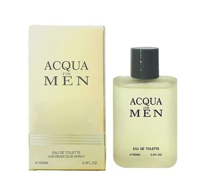 Acqua Cologne for Men - Eau de Toilette Trio with Bergamot, Jasmine & Cedarwood | 3.4oz (100ml) Each