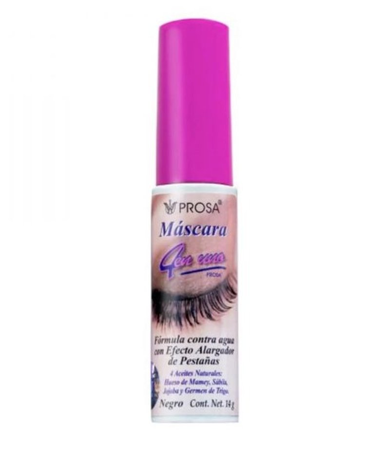 Prósá| Pink Mascara Fórmula Waterproof Formula