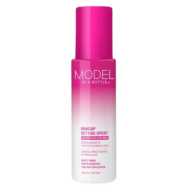 Model in a Bottle, Makeup Primer Original Setting Spray, Smooth, Matte Finish Finishing Spray, All Skin Types, 3.4 oz - 1 Pack
