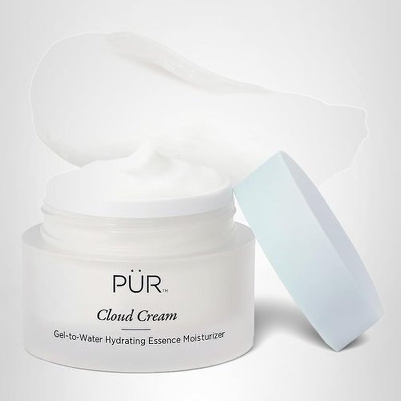 PÜR MINERALS Face Moisturizer for Women & Men, 4-in-1 Cloud Cream - Hydrating Facial Moisturizer - Hydrates, Soothes, Smooths, & Primes Skin - Anti-Aging Face Cream for Fine Lines & Wrinkles, 1.7 Oz
