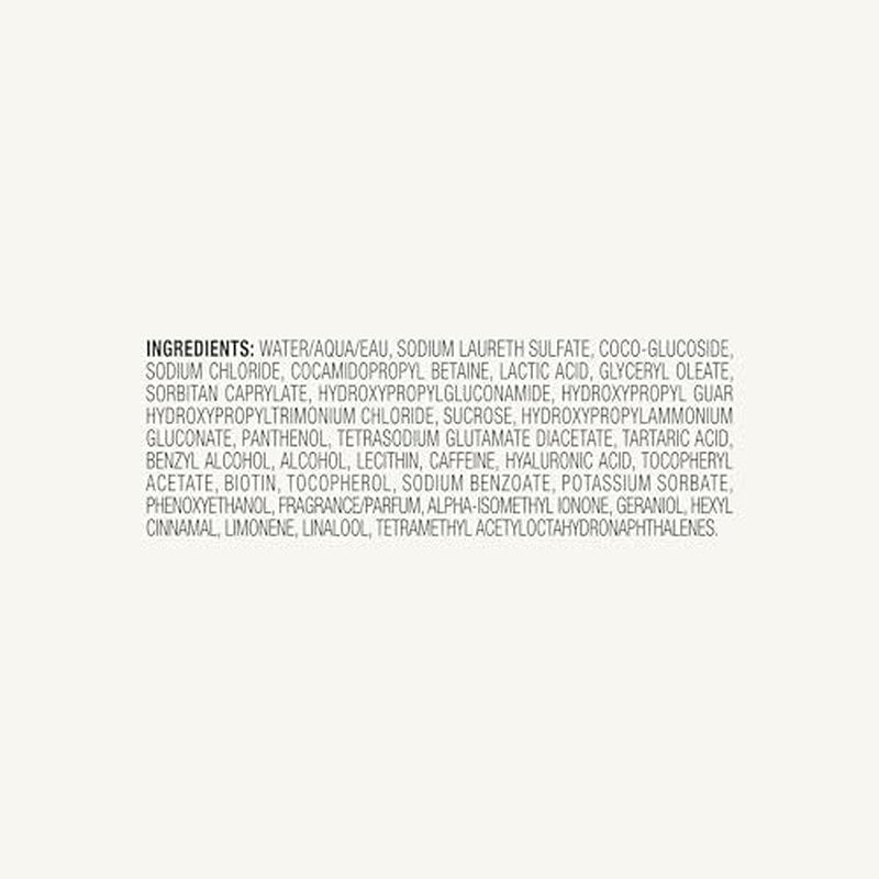 John Frieda ULTRAfiller+ Thickening Shampoo, Strengthening Shampoo for Damaged or Thin Hair, Infused with Biotin and Hyaluronic Acid to Strengthen Hair for Thicker Fuller Results, 8.3 Fl Oz
