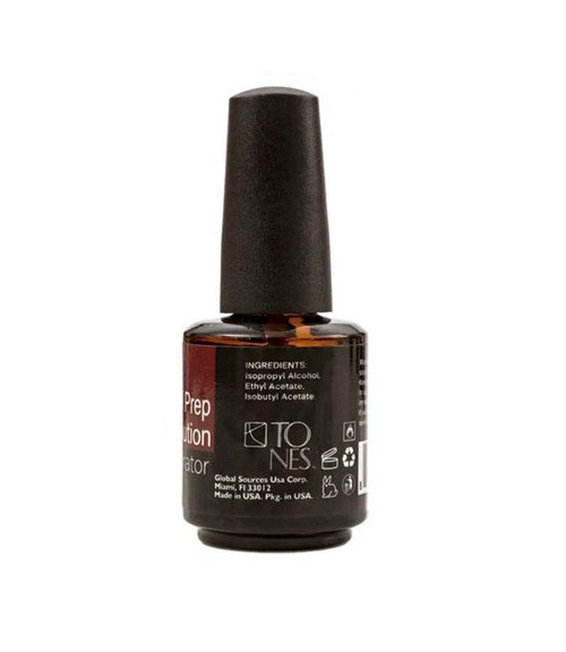 Tones Nail Prep Dehydrator - Maximum Adhesion & pH Balancer for Acrylic, Gel & Dip Powder | 0.5 fl Oz (15 mL)