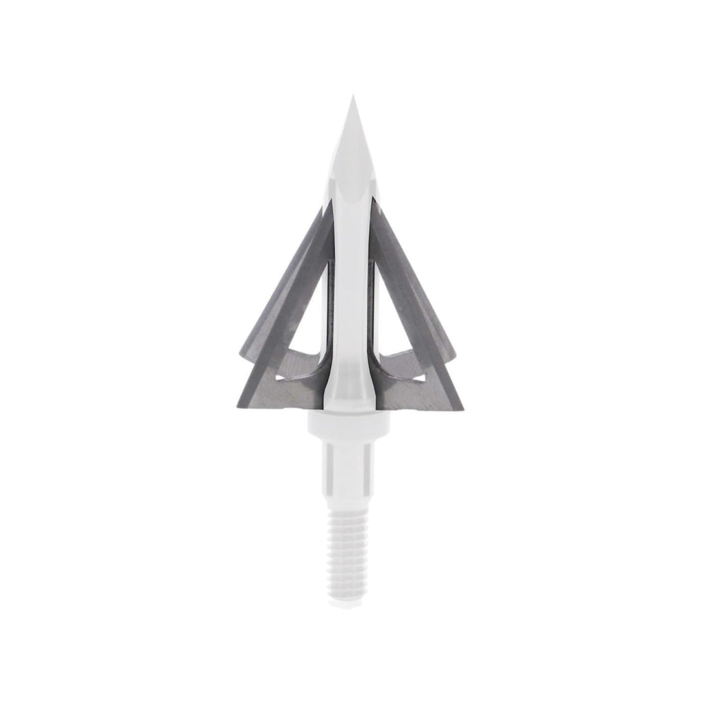 TRUGLO Stainless Steel .031" Replacement Blade Set (3 Pack) for Titanium X Quadcutter Broadhead - Safe Carry Case Included