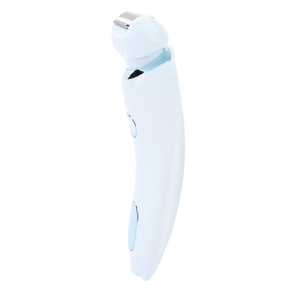 Pongnas Women Electric Body Hair Trimmer Efficient Low Irritation Shaving System Wet Dry Use for Face Legs Underarms Bikini (Blue)