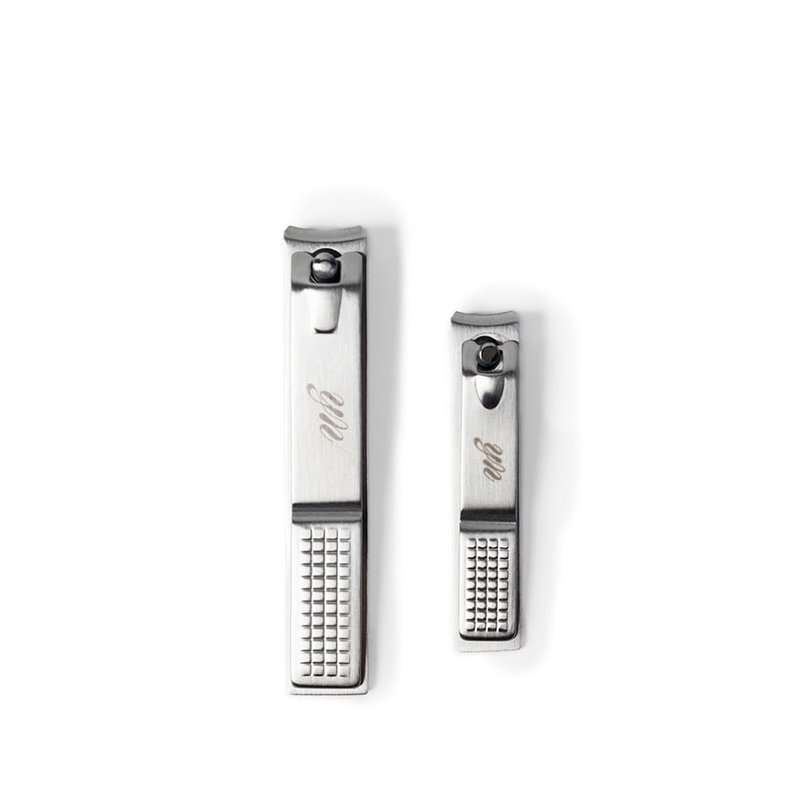 YN Young Nails Nail Clipper Set - Stainless Steel Silver, Smooth Trimming for Natural Nail Shape, Effortless Clean Results for Fingers and Toes