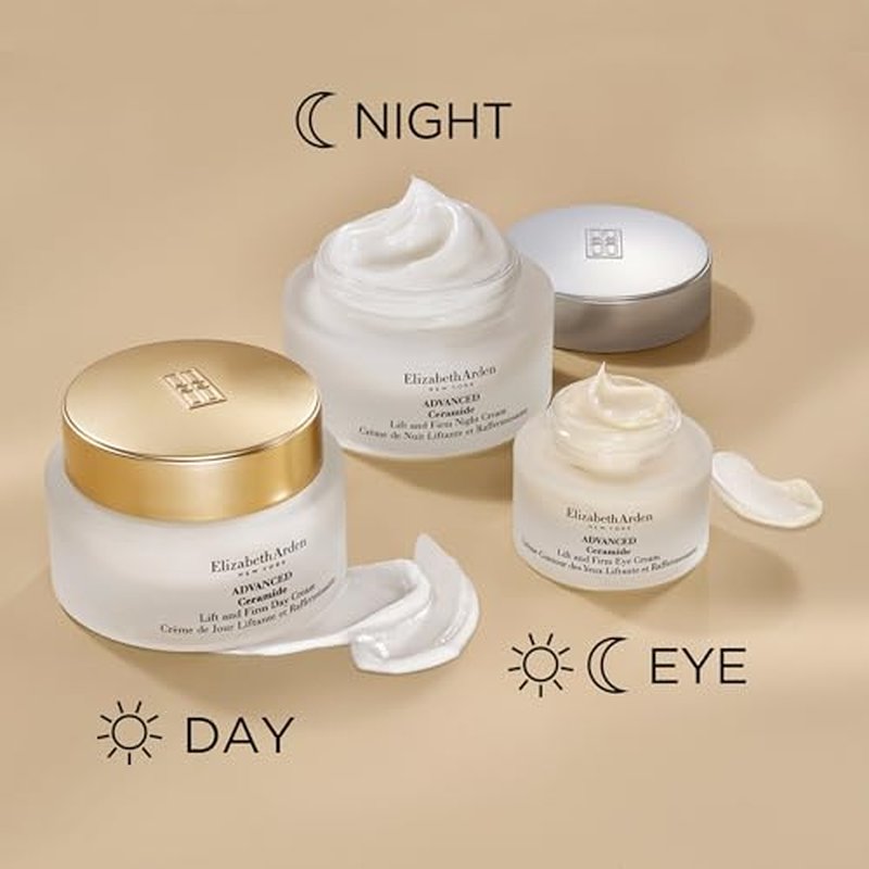 Elizabeth Arden Advanced Ceramide Lift and Firm Eye Cream, Moisturizing Formula for Reducing Undereye Wrinkles, Puffiness and Crow's Feet, 0.5 Oz