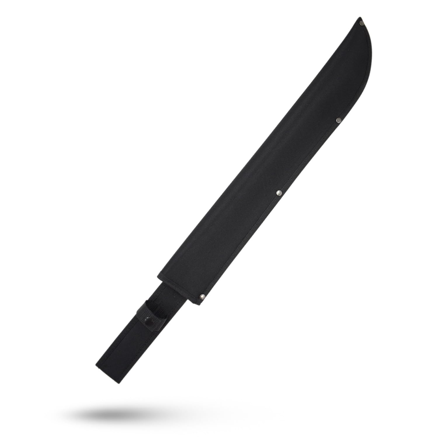 Snake Eye Tactical Full-Tang Machete – Heavy Duty Fixed Blade Survival Tool with Reinforced Nylon Sheath for Camping, Hunting, and Bushcraft