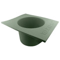 Waxness Non-Stick Silicone Bowl Insert for Wax Warmers – Sage Green, Fits 5.5 lb Warmers, Easy Clean Flexible Wax Pot Liner for Professional Use.