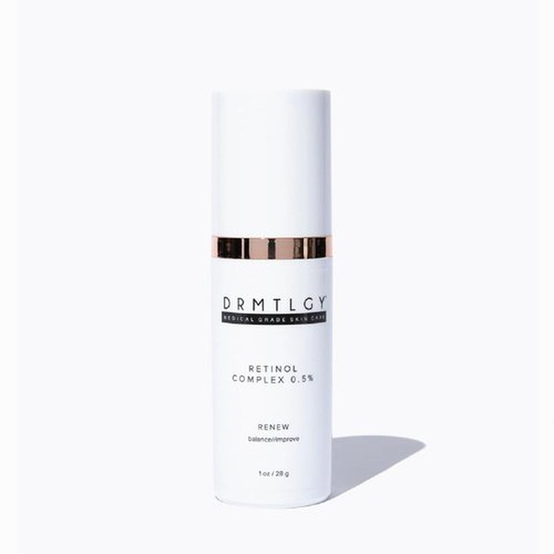 DRMTLGY 0.5% Retinol Serum for Face - Anti Wrinkle with Vitamin C and Vitamin E - Retin A Anti Aging Serum - Made in the USA 0.5% Resurfacing