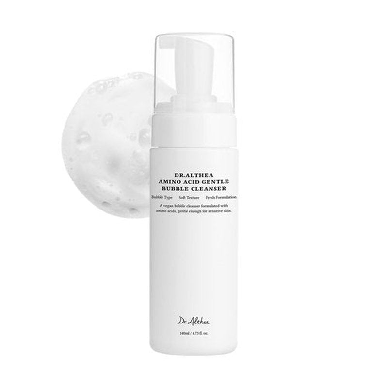 Dr.Althea Amino Acid Gentle Bubble Cleanser - Daily Foam Face Wash for Sensitive Skin | Vegan | 4.73 fl oz