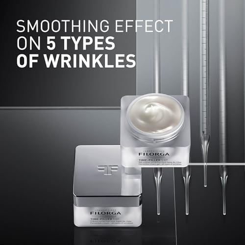 Filorga NEW Time-Filler 5-XP Anti-Wrinkle Cream Gel, Anti Aging Cream to Target 5 Types of Wrinkles, 1.69 fl. Oz