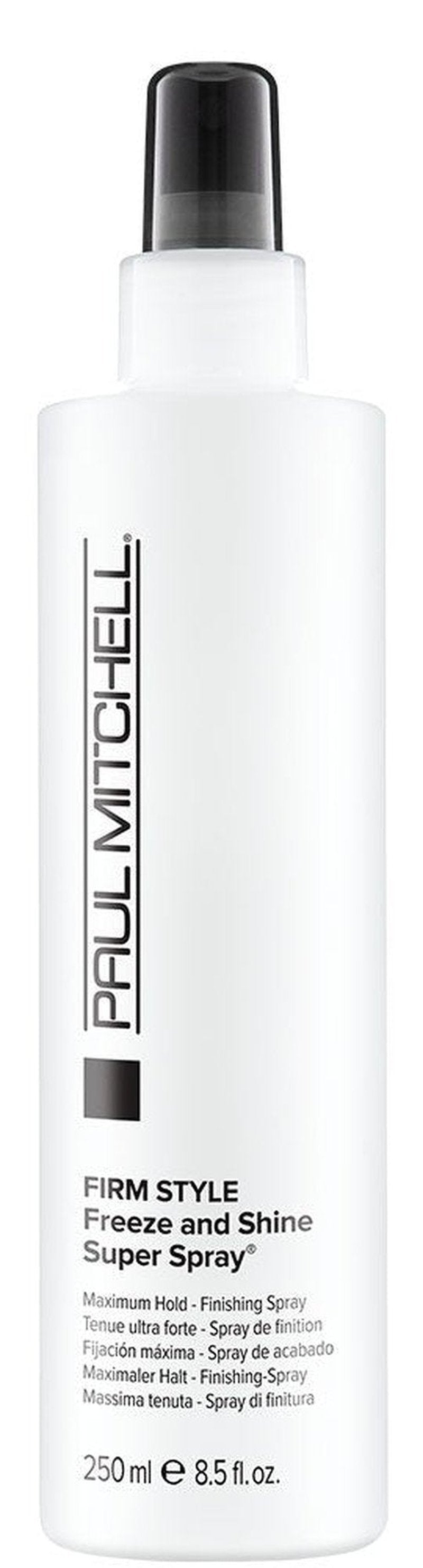 Paul Mitchell Freeze And Shine Super Hairspray - Maximum Hold With Shiny Finish For Coarse Hair