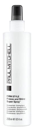 Paul Mitchell Freeze And Shine Super Hairspray - Maximum Hold With Shiny Finish For Coarse Hair