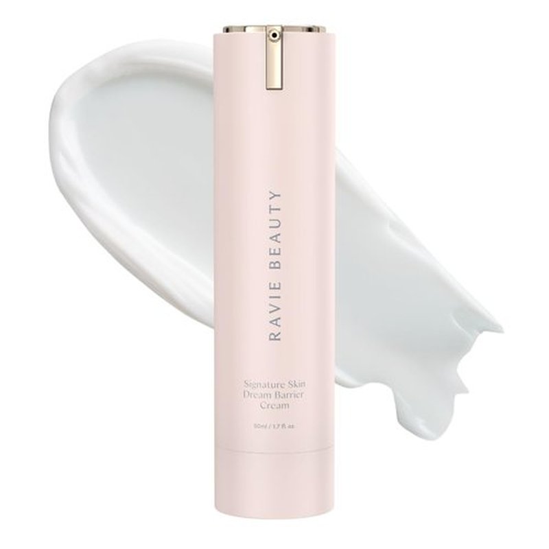 Ravie Beauty Signature Skin Dream Barrier Cream Hydrating Face Moisturizer with Peptides, Ceramides & Niacinamide, Fast-Absorbing, Sensitive-Skin Friendly, Primer-Ready Finish 1.7 fl oz