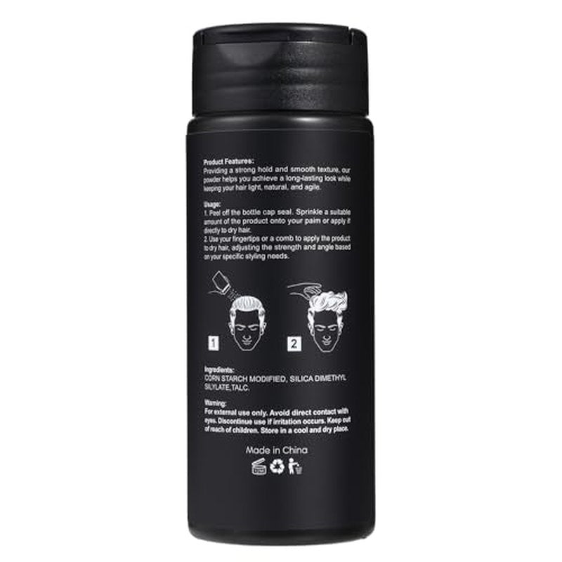 immetee Hair Volume Powder - Texture Styling for Men and Women, Light Control Natural Matte Look, Root Lifting 14g (0.5 oz)