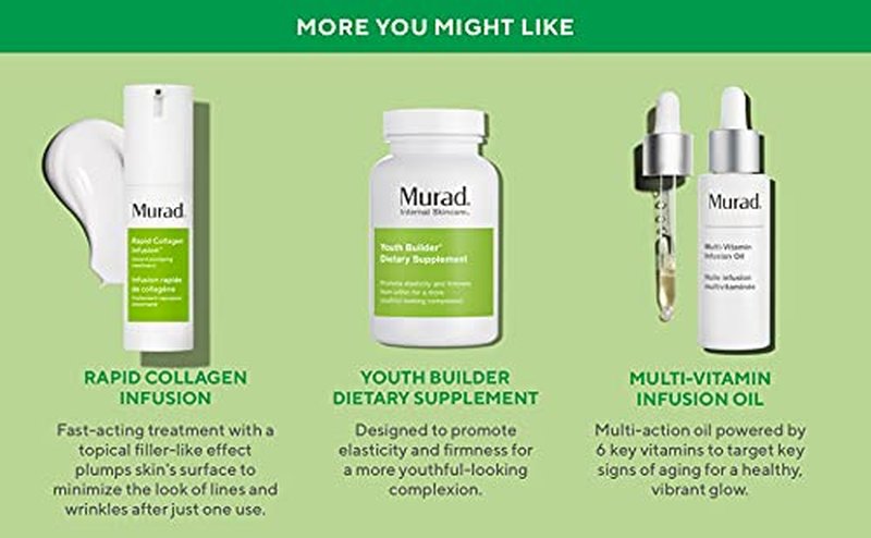Murad Active Renewal 30-Day Regimen Kit | 5-Piece Trial Set for Youthful Skin Renewal