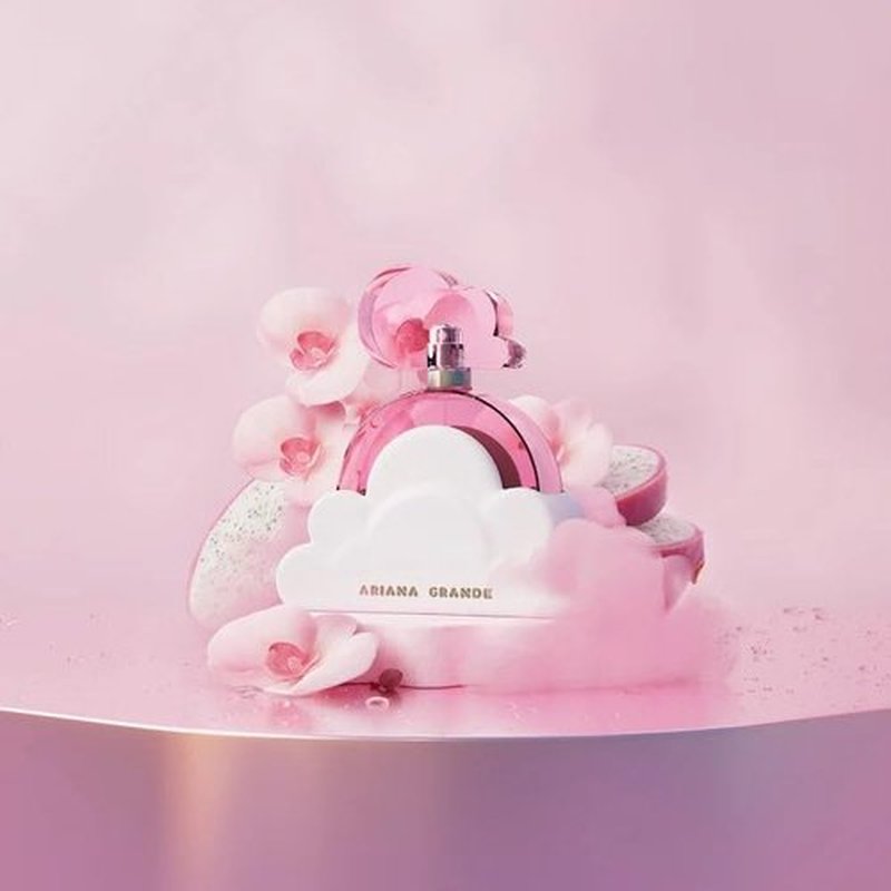 Ariana Grande Cloud Pink Eau de Parfum - Long-Lasting Fragrance with Dragon Fruit & Vanilla Orchid - Women's Perfume