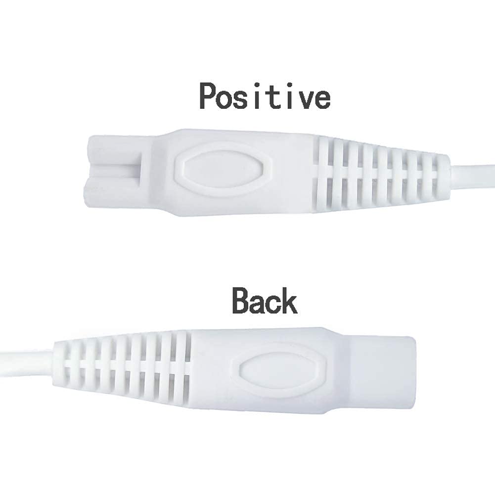 Shaver Charger Compatible with Finishing Touch Flawless Legs Shaver Hair Remove Ladies Shaver USB Cable Replacement 5V Power Cord Women Electric Shaver Adapter