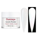 Glow in the dark Milky White Nail Acrylic Powder Color 1OZ for french nail art design (AP051)