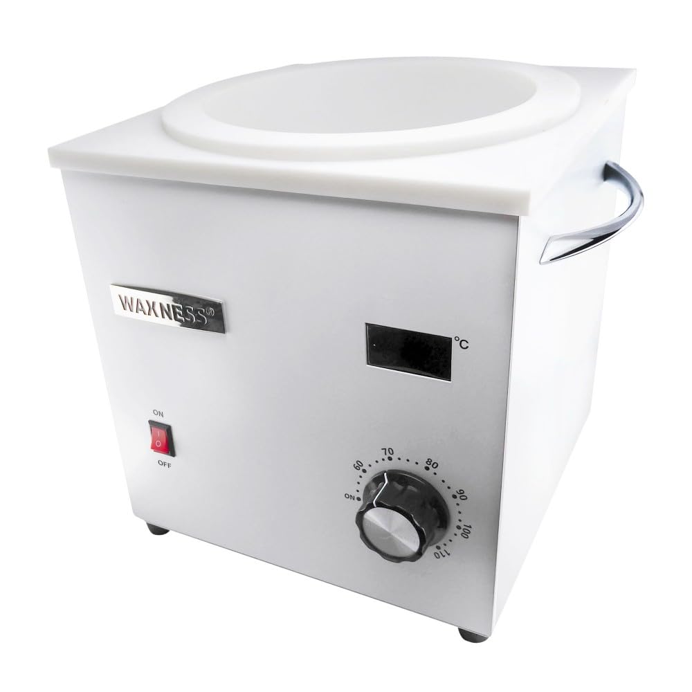 Waxness Wax Heater WN-7700 E White 7.7 lb + Free Silicone Liner