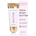 54 Thrones Mini African Beauty Shea Butter, Intensive Dry Skin Support, Moisturizing Body Butter for Women, Moisturizing Body Balm and Cream, Locks in Moisture, Kenyan Hibiscus + Moroccan Rose, 1 oz