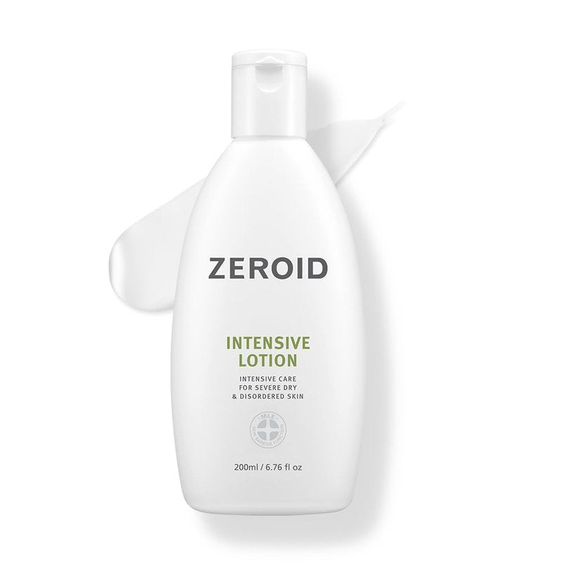 ZEROID | Intensive Lotion | Moisturizing Body Cream for Dry & Sensitive Skin | 6.76 fl oz (200ml)