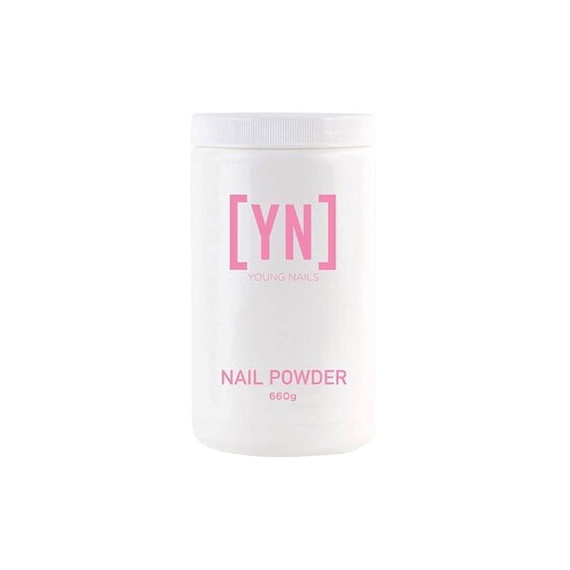 Young Nails Acrylic Cover Powder - Professional Self-Leveling Nail Powder in Cherry Blossom, 660g