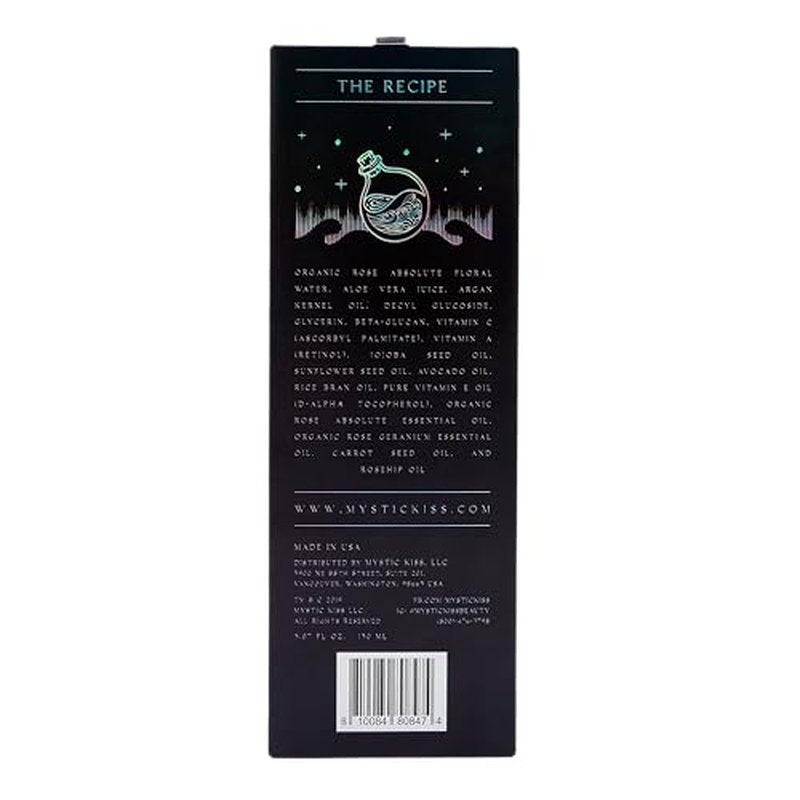 Mystic Kiss Aurora Retinol Cleanser I Gentle Retinol Face Wash for Women I Antiaging Face Wash I Rose Hydrating Facial Cleanser